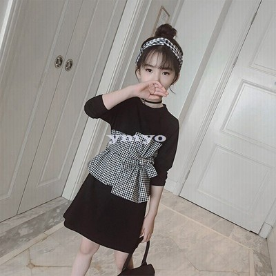 子供服ワンピースキッズ女の子秋着長袖ワンピース膝丈子供ドレスdress韓国子供服ジュニアベルト付きカジュアルおしゃれ可愛い新品 通販 Lineポイント最大get Lineショッピング
