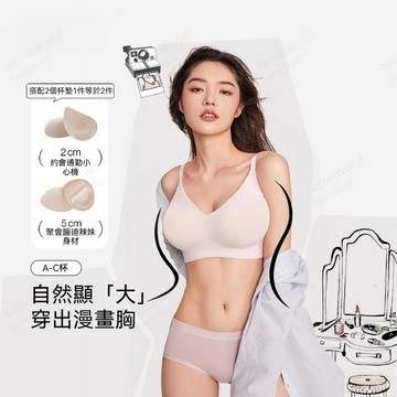 【隱形外擴内衣】隱形內衣 外擴內衣 塑身內衣 粉底液內衣 漫畵胸內衣 帶胸墊內衣 小胸顯大 無痕內衣 外擴隱形美背內衣
