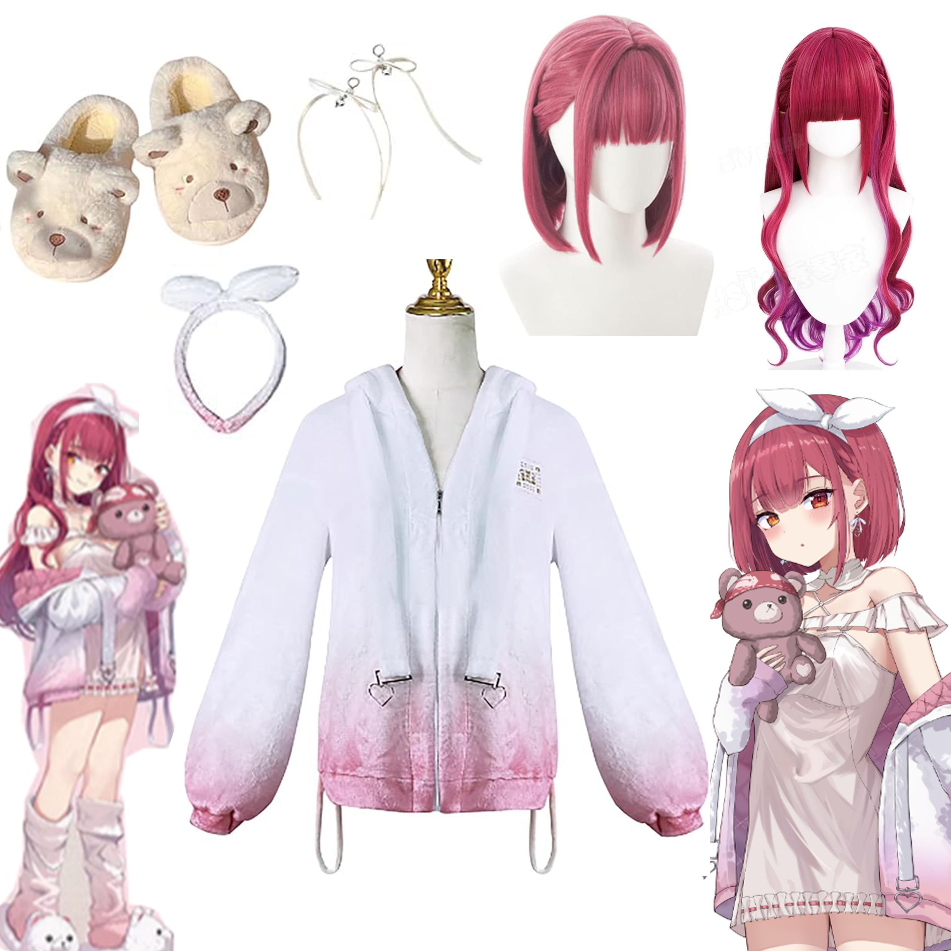 Amazon.co.jp: [mvivm] 【スイカ コス 】宝鐘マリン コスプレ