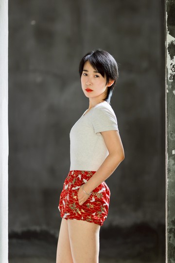 春夏瑜伽短褲純棉金絲印花艾揚格花褲子有口袋防走光顯腿長