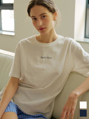 LETTERING COTTON T-SHIRT