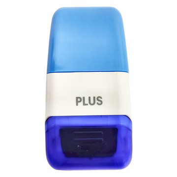 PLUS 普樂士 迷你滾輪個人資料保護章 耐水耐光 可調整長度  1個