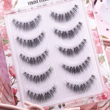 加入10對入！【台灣 現貨 】經典系列 自然濃密 交叉眼中長 上睫毛 520 G5-20 G5-23 H19假睫毛