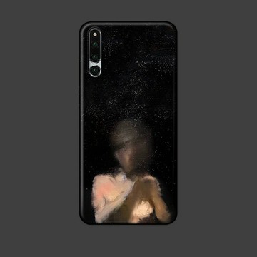 適用華為榮耀8xmax/note10/Magic2手機殼個性冷淡風創意抽象全包