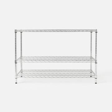 (組合) 特力屋 重型鍍鉻三層架 122x60x80cm