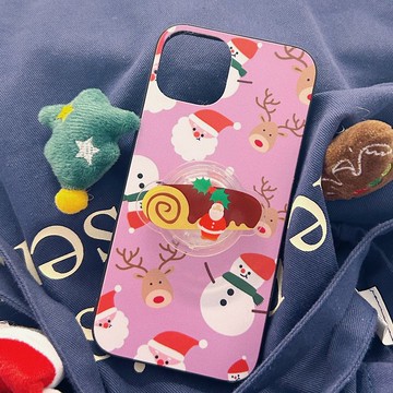 聖誕甜品手機氣囊支架