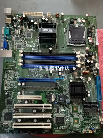 華碩 ASUS P5BV-C 775針伺服器單路主板 DDR2 雙網口【三和電腦配件店】