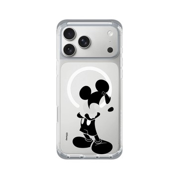 iPhone 17 Pro Max ClearX (MagSafe 兼容) 霜透灰 - 迪士尼-米奇 Mickey - 黑標款-米奇只有黑色
