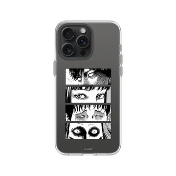iPhone 15 Pro Max Clear 透明 - 伊藤潤二驚選集 Junji Ito - 凝視