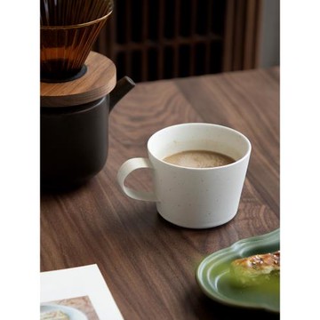 三宅家設計師款咖啡杯英式家用簡約下午茶紅茶杯子復古風陶瓷水杯