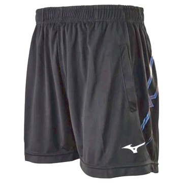 Mizuno 美津濃 男款 吸濕快乾 排球褲 V2TBAA0292  3XL  黑色