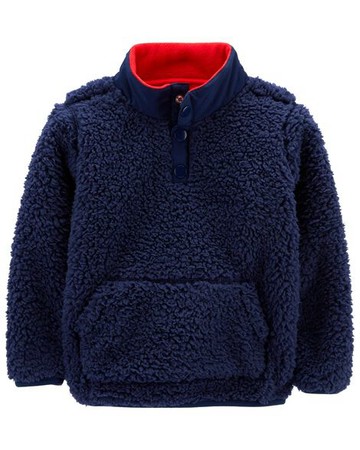 Toddler Quarter Zip Fleece Pullover