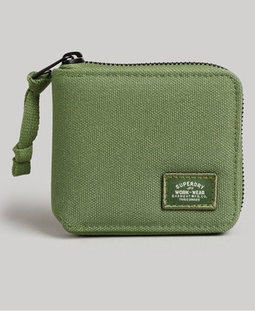 Superdry Women's Women's Classic Zip Wallet Green / Olive Khaki - Size: 1SIZE