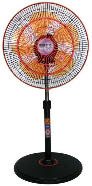 ◤台灣製造◢ 惠騰16吋 360度雙層網循環工業立扇 FR-1668