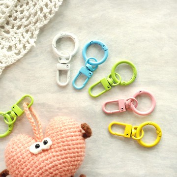 糖果色萬用鑰匙扣環 (5色)  SK-86 掛勾 扣環 鑰匙扣