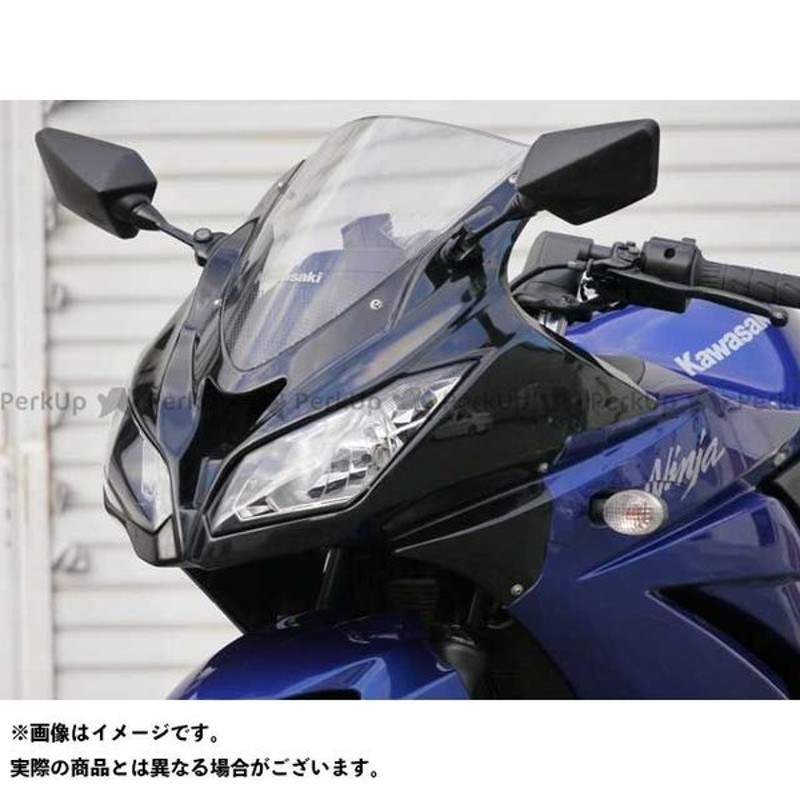 フロントフェンダー 黒ゲル Ninja250R 08年〜 才谷屋ファクトリー SAITANIYA