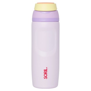 SORIL. 吸飲立保溫杯  粉紫色  1個  750ml