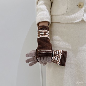 羊毛手套 防寒手套 手套 保暖手套 防風手套 觸屏手套 CHUXINSTILL品牌民族風含羊毛背包多功能手套女高品質寬鬆