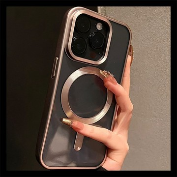 【現貨當天發】電鍍冰盾 金屬邊框 防摔手機殼 適用iPhone16 15 Pro max14 13 12 11 耐摔防震