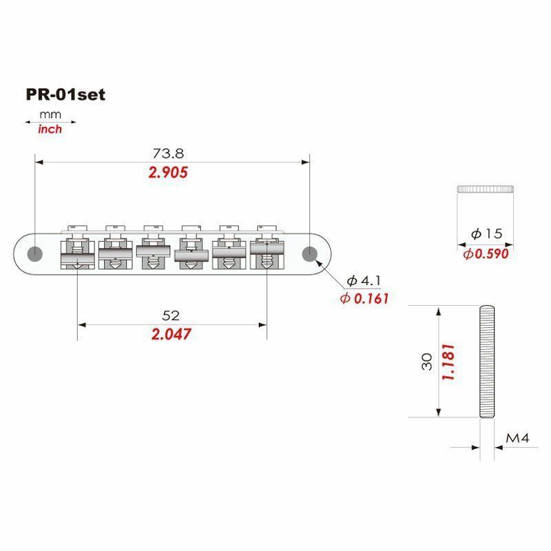 KTS PR-01set   PR-01 with Zinc Die-Cast Base, Nickel