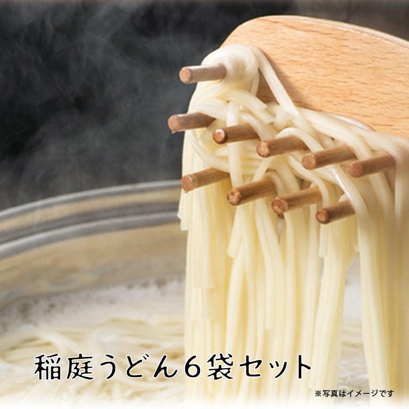 ギフト 送料無料 六義庵 稲庭うどん100g×6袋 麺 乾麺 細うどん うどん 稲庭 乾麺 高級 コシ お買い得