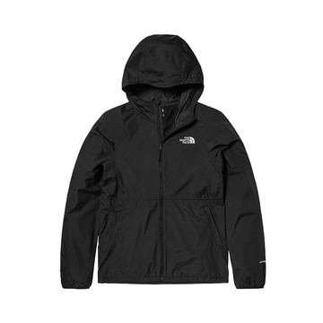 the north face 男 防風防潑水連帽外套 ap黑81po/防風外套/連帽外套/防潑水