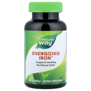 Nature's Way, Energizing Iron，90 粒軟膠凝