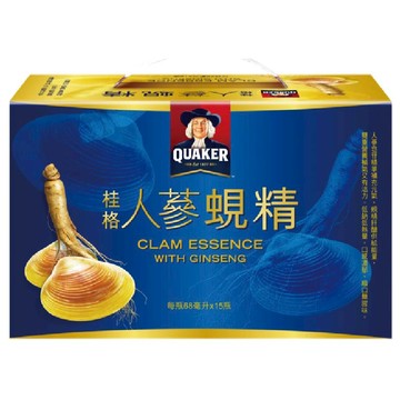 [家速配]桂格人蔘蜆精68mlx15