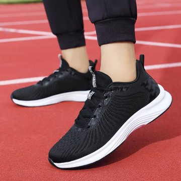 運動鞋男網面透氣休閑軟底學生跑步鞋潮男士旅游鞋2025冬季新款