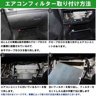 エアコンフィルター クリーンフィルター BMW ミニ ABA-MFCW 用