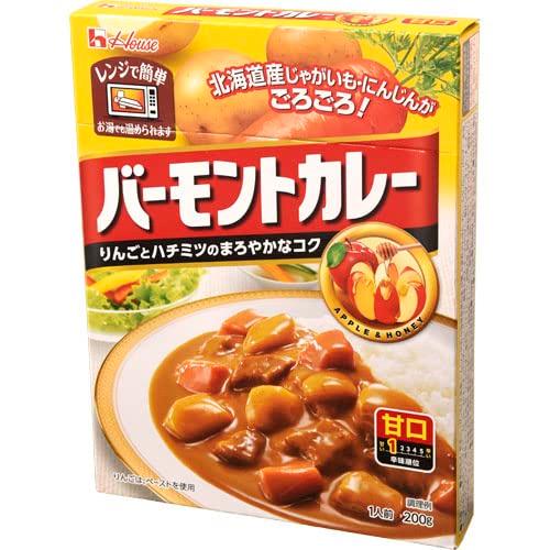 ハウス レトルトバーモントカレー 甘口 200g