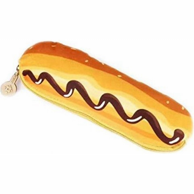 Japonic モケット生地 パン型ペンケース 本物そっくりのパンがそのまま筆箱に 4種類で展開 チョコ 通販 Lineポイント最大0 5 Get Lineショッピング