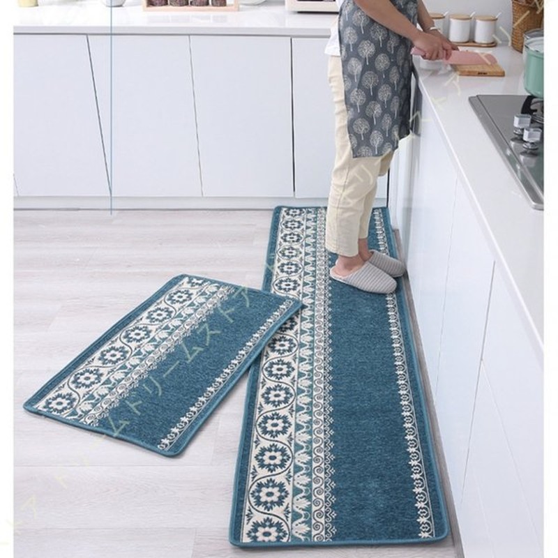 洗えるキッチンマット 玄関マット 洗える 滑り止め付 西海岸 ロングマット カフェ キリム キッチンマット 北欧風 おしゃれ モロッカン 柄 ラグ カーペット 通販 Lineポイント最大0 5 Get Lineショッピング