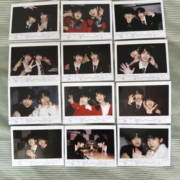 正版小卡 TF家族四 奔跑3 未綁定 給鼕日的廻信 家族款 雙人小卡 拍立得 張桂源 陳奕恒 左奇函 張函瑞 陳濬銘