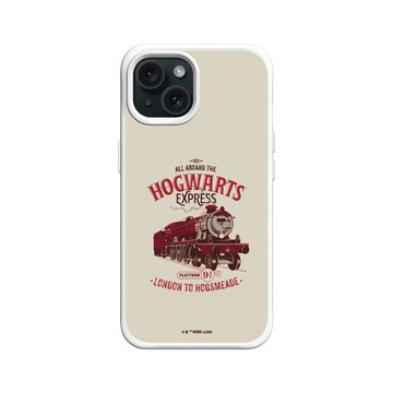 iPhone 15 SolidX 白 - 哈利波特 Harry Potter - 霍格華茲特快列車