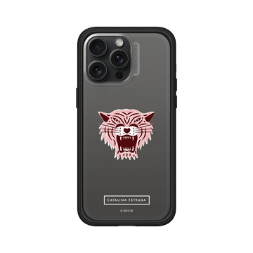 iPhone 15 Pro Max Mod NX 黑 - Catalina Estrada - Pink Tiger Head