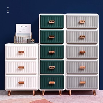 【慢慢家居】時尚磨砂霧面抽屜式收納櫃(鍍金把手 霧面面板)收納箱 抽屜櫃 五斗櫃 床頭櫃 輕奢收納櫃 多尺寸現貨免運