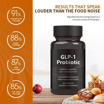 【熱銷】益生菌 美國進口益生菌膠囊 GLP-1 Probiotic 60粒 加強代謝 健康維持
