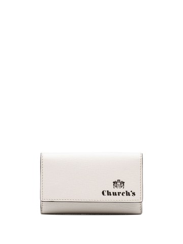 Church's - St James tri-fold leather key holder - unisex - Leather - One Size - White