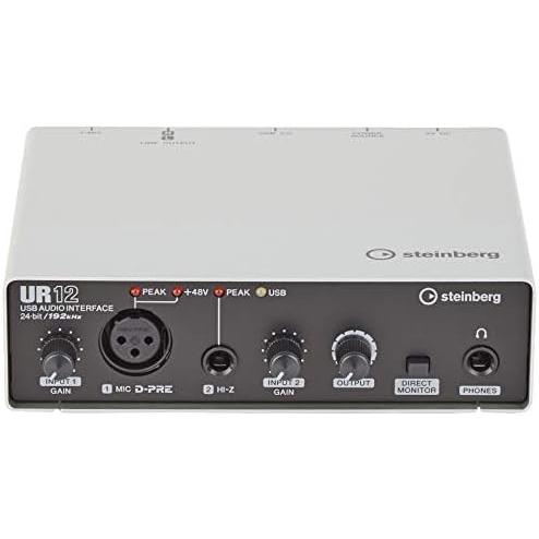 Steinberg スタインバーグ USB2.0 24bit 192kHz オーディオインターフェース UR12