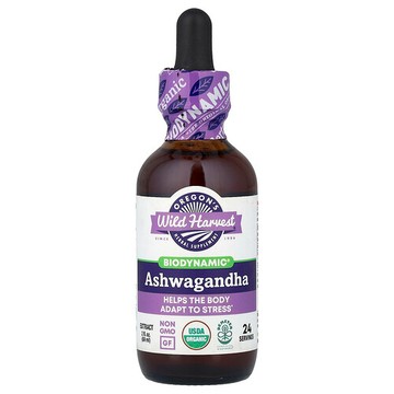Oregon's Wild Harvest, Biodynamic®，南非醉茄提取物，2 液量盎司（59 毫升）