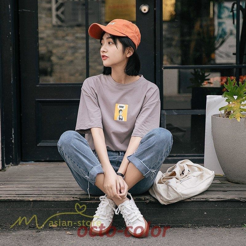 サマー服 Tシャツ レディース 着痩せ おしゃれ カジュアルtシャツ