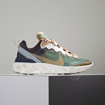 Nike React Element87 x Undercover 聯名 女 撞色拼接 鑽孔式設計 BQ2718-300