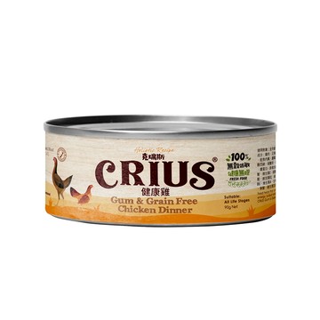 CRIUS 無穀健康雞無膠主食餐罐