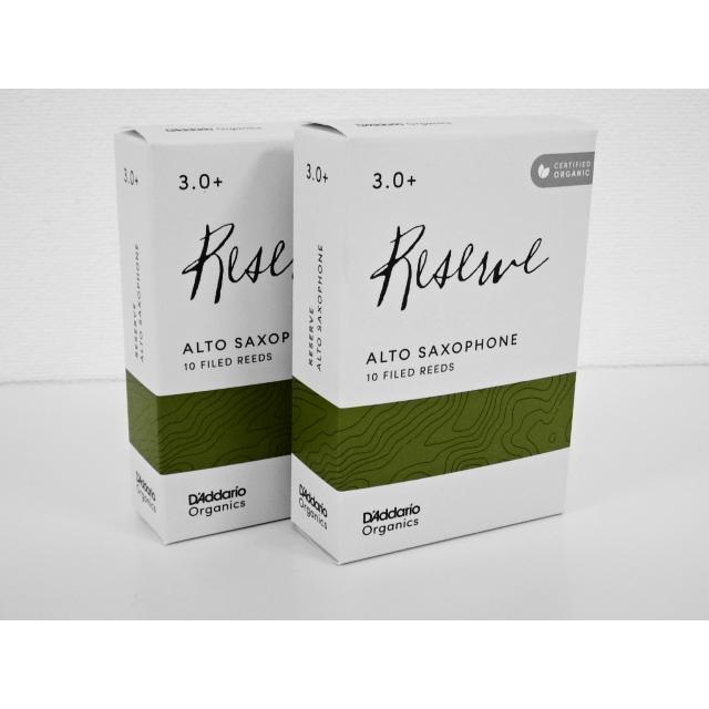 【新品未開封】ダダリオ レゼルブ アルトサックスリード 3 + 20枚 2箱 D'Addario WOODWINDS ダダリオ レゼルヴ サックスリード アルト