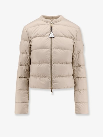 Mauvezin nylon down jacket with embroidered profiles - MONCLER - gender_Woman