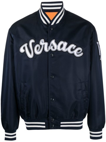 Versace Logo Patch Blouson
