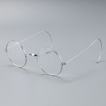 [Mortal] 復古圓框掛耳式眼鏡 無鼻墊無壓痕設計 鏡腿防滑 平光/閱讀鏡 狂甩不落舒適升級