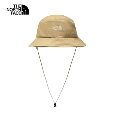 The North Face北面男女款卡其色漁夫帽｜7WHNLK5