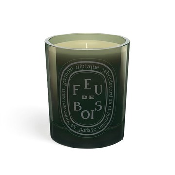 彩色香氛蠟燭-灰色炭木